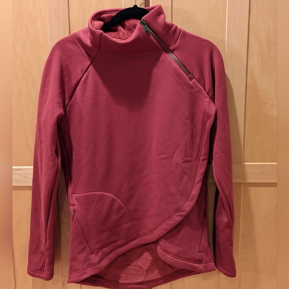 NWT Athleta Cozy Karma Asym Pullover - Picture 8 of 9